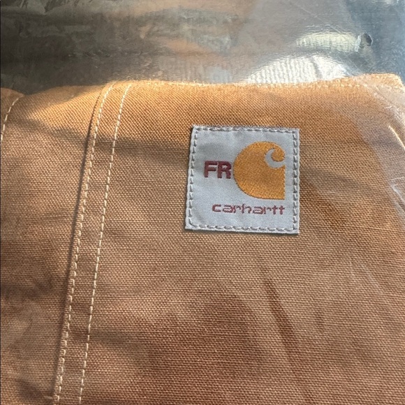 NWT$200 Carhartt Fire-Resistant Quick Duck® Insulated Vest Brown 103387 XL TALL - Picture 9 of 10